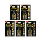 Kit 5 Tapmatic Tira Grude Blister Quimatic 40 Ml Remove Resíduos De Adesivos Cola E Grude Em Superfícies Metálicas Plásticas E Vidro Fa1