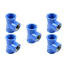 Kit 5 Te Azul 25x3/4 Fortlev