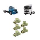 Kit 5 Tee Emenda Válvula Mbb Diversas