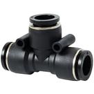 Kit 5 Tee Engate Rápido Mercedes Diversas Tee Plastico 8 Mm