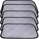 Kit 5 Tela Para Pia e Lavatório 44x30cm Tipo Ralinho Japonês Evita Entupimento Protege Cuba Inox Nylon Ultra-Resistente