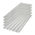 Kit 5 Telhas PVC Precon Plan Concreto 2,42x0,88m