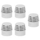 Kit 5 Terminal de Ventilacao 50mm Tigre Anti Mal Cheiro
