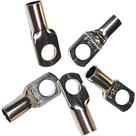 Kit 5 Terminal Olhal de Compressão para Cabo Fio de 25mm Cobre Estanhado SC25-8