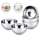 Kit 5 Tigelas Aço Inox Petiscos Sobremesa Porções Arroz 14cm