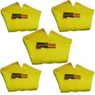 Kit 5 Toalha De Microfibra Para Polimento 60x40 400gsm Rotta
