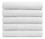 Kit 5 Toalha de Rosto Branca Grossa Grande 46x80 cm 100% Algodão Felpuda M. Tereza Hotel Pousada Spa Kit 5 Toalha de Rosto Branca Grossa Grande 46x80 cm 100% Algodão Felpuda M. Tereza Hotel Pousada Spa