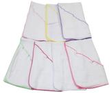 Kit 5 Toalha Fralda Bebê Quadriculada 68x78cm Com Capuz Kit 5 Toalha Fralda Bebê Quadriculada 68x78cm Com Capuz