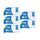 Kit 5 Toalha Umedecida Mili Baby De 50 Unidades- Mili