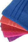 Kit 5 Toalhas de Rosto Felpuda 45cm x 70cm Macia 100% algodão Grande