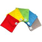 Kit 5 Toalhas Pano de microfibra Anti Risco limpeza 30X30