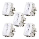 kit 5 Tomada Padrao Brasileiro 2p+t 20a-250v Branco Infiniti
