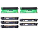 Kit 5 Toner + 2 Fotocondutor Tn1060 Dr1060 Para Dcp-1617nw Kit 5 Toner + 2 Fotocondutor Tn1060 Dr1060 Para Dcp-1617nw