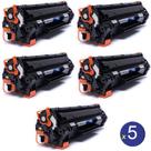 Kit 5 Toner Universal Compatível Ce285a cb435a cb436a Para Impressora P1102w M1132 M121 Kit 5 Toner Universal Compatível Ce285a cb435a cb436a Para Impressora P1102w M1132 M121