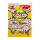 Kit 5 Torradas De Arroz Orgânico Chia E Gergelim 75g Okoshi
