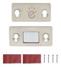 Kit 5 Travas Gaveta Armário Magnético Porta Ímã Segurança