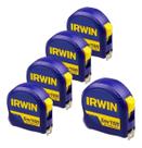 KIT 5 Trenas Manual de Bolso com Trava Irwin Standard 5 Metros IW13947