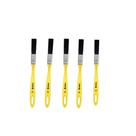 Kit 5 Trincha 519 1/2" Cerda Preta Esmalte Madeira Metais Tigre