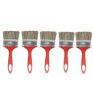 Kit 5 trinchas simples 500 3 polegada pintura tigre