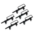 Kit 5 Trincos Cavalo com Alça Portão Porteira Aço Preto 280mm Metasal Kit 5 Trincos Cavalo com Alça Portão Porteira Aço Preto 280mm Metasal