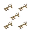 Kit 5 Trincos com Alça Portão Porteira Aço Bicromado 180mm