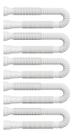 Kit 5 Tubo Extensivo Universal Simples Branco Autosservico Plastilit