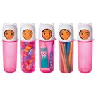 Kit 5 Tubos Casa Mágica Gabby Porta Objetos Doces Lembrancinha de Festa Infantil