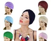 Kit 5 Turbantes Indiano Fechado Headband Estampados E Lisos