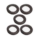 Kit 5 un arame queimado liso ajax 16 bwg rolo 1kg aprox.59m
