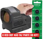 Kit 5 un. Baterias Alicalinas para Red Dot Vector Optics Frenzy 1x19x26 Power Solar Gen 2