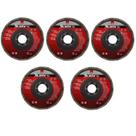 Kit 5 Un - Disco de Desbaste 115x22mm Tipo Flap Grão 40 - MTX 4367