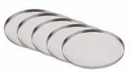 Kit 5 un Forma Pizza 35 Cm Aba Alta Profissional Pizzaria