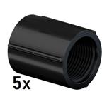 Kit 5 Un - LUVA ELETRODUTO ROSCAVEL 1.1/4" - CIPLA 5573