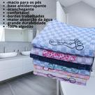 KIT 5 UN. Toalha De Piso Tapete Pézinho para banheiro 45x70cm