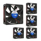 Kit 5 Und Cooler Ventilador Asa Fan 9025s-12 12v 92x92x25mm Resfriamento Eficiente Kit 5 Und Cooler Ventilador Asa Fan 9025s-12 12v 92x92x25mm Resfriamento Eficiente
