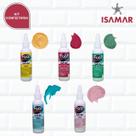 Kit 5 Und. Corante Alimentício Soft Gel Confeitaria Bolos