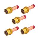 Kit 5 Unid Difusor Gas Lens Leve 1,60MM 45V25 - Tig 26