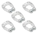 Kit 5 Unidades Aparelho Clipe Dilatador Nasal Anti Ronco Magnético Apnéia Durma Bem Linha Premium
