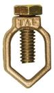 Kit 5 Unidades Conector P/ Haste Aterramento 3/4 Taf Dourado