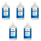 Kit 5 Unidades Gel de Contato Dagua Natural Neutro 1,1Kg Sem Perfume Condutor para Aparelhos Estéticos