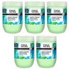Kit 5 Unidades Gel Redutor para o Corpo Dagua Natural Mentol Cânfora Nano Cafeína 750g