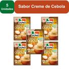 Kit 5 Unidades Sopas Cremosas VONO CHEF Sabor Creme de Cebola 58g