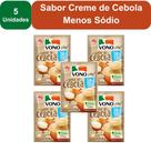 Kit 5 Unidades Sopas Cremosas VONO CHEF Sabor Creme de Cebola Menos Sódio 58g Kit 5 Unidades Sopas Cremosas VONO CHEF Sabor Creme de Cebola Menos Sódio 58g