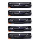 Kit 5 UNIDADES TONER 285A 85 PARA IMPRESSORA P1102 1102 P1102W 1102W