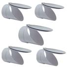 kit 5 Válvula De Retenção Esgoto Ponta luva 100mm (4 Polegadas)anti ratos , insetos, alagamento