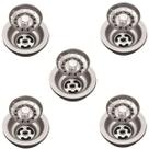 Kit 5 Valvulas Americanas Inox 3 1/2 + Cestinha Pia Cozinha