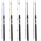 Kit 5 Varas De Pesca Para Molinete Duas Partes Fibra de Vidro 1,80m 40lbs