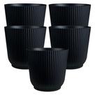 Kit 5 Vasos Para Planta Cachepot Decorativo de Mesa 16x11cm -