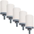 Kit 5 Velas Acquamar Cerâmica Acquapure Branco
