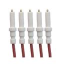 Kit 5 Velas Eletrodos Ignição Cooktop Fischer Com Fiação